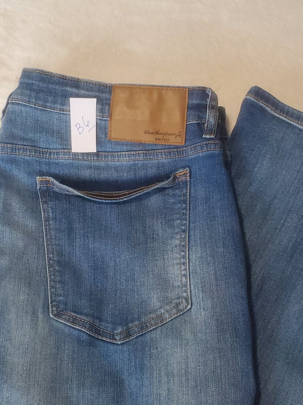 Vintage Weatherproof Men's Jeans Size: 38 x 32 Great pre-owned condition!